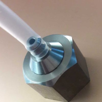 Precision CNC machined food-grade stainless steel internal components of the GEMSTX ensuring long-term durability.